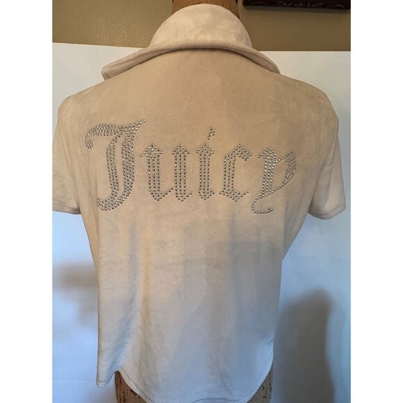 2 piece Juicy Couture Small Pajamas With Rhinestone Logo Soft Cozy Lounge Wear - Picture 13 of 14